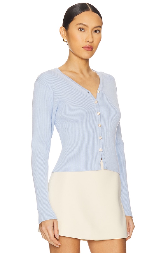 view 2 of 4 Delynn Cardigan in Sky Blue