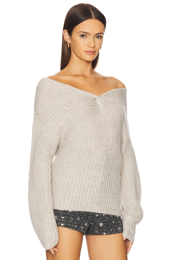 view 2 of 4 Franisbel Sweater in Taupe Metallic