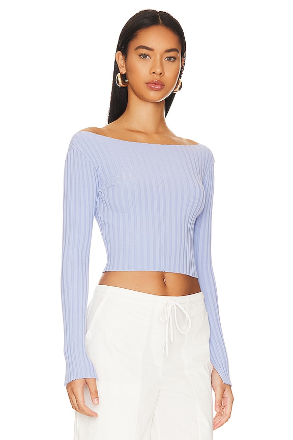 view 2 of 4 ALESSANDRA 스웨터 in Light Blue