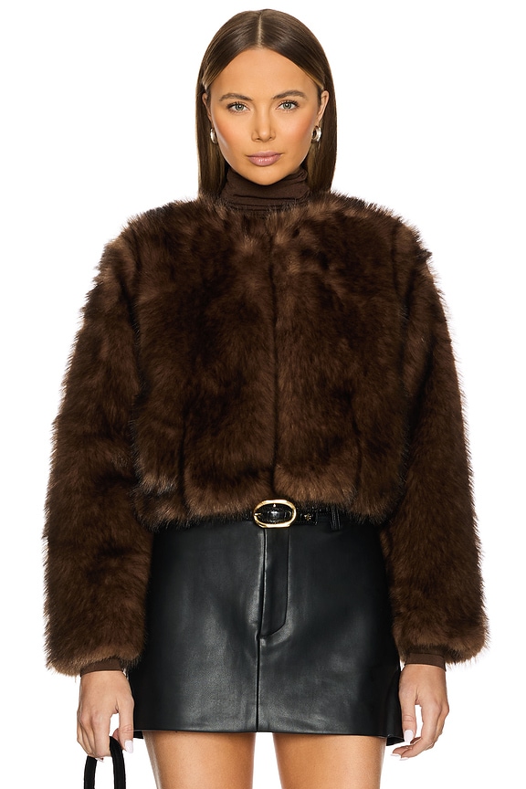 view 2 of 5 Doxey Jacket in Brown