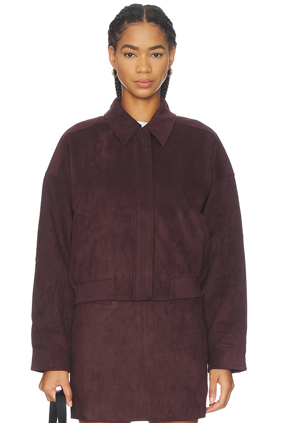 view 2 of 5 x REVOLVE Sorine Jacket in Eggplant