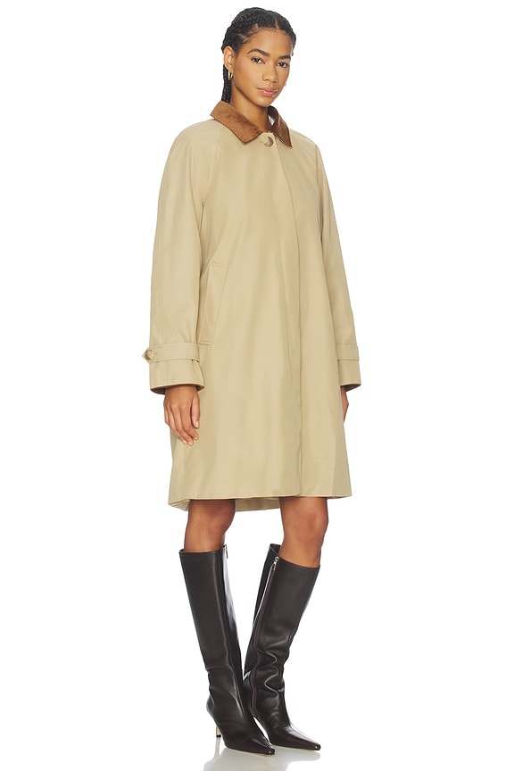 view 2 of 3 Raiden Coat in Lt Khaki