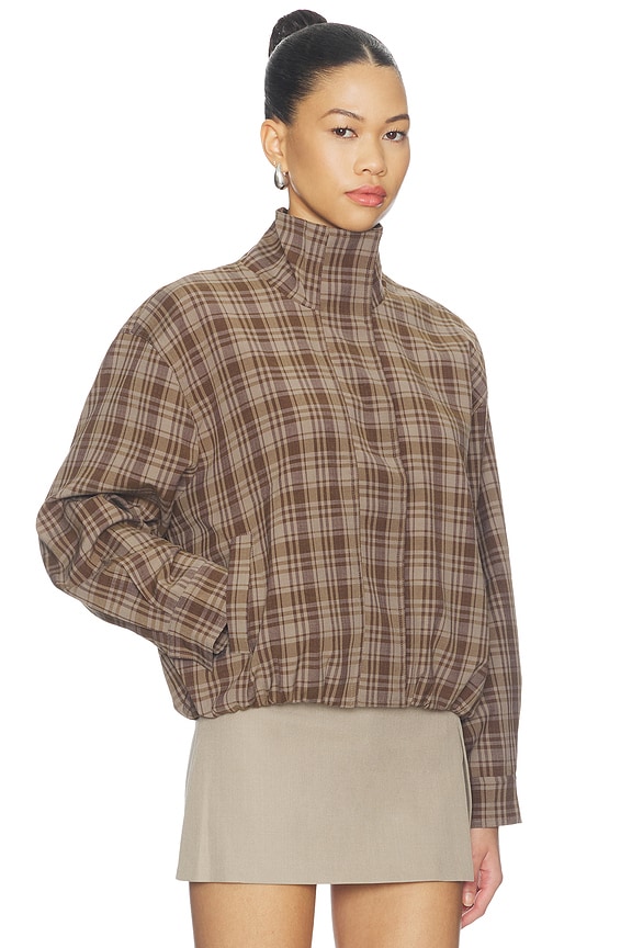 view 2 of 5 COOPER  ジャケット in Brown Plaid