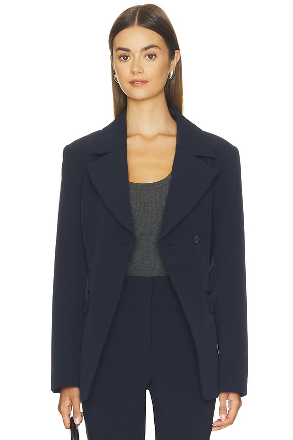 view 2 of 5 Linda Blazer in Navy