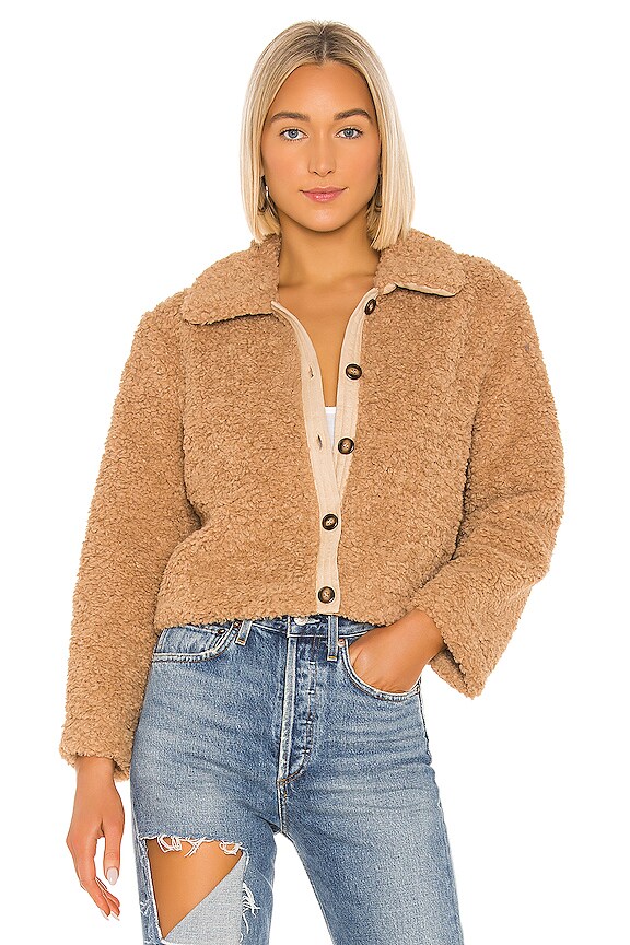 view 2 of 5 Teddi Jacket in Caramel