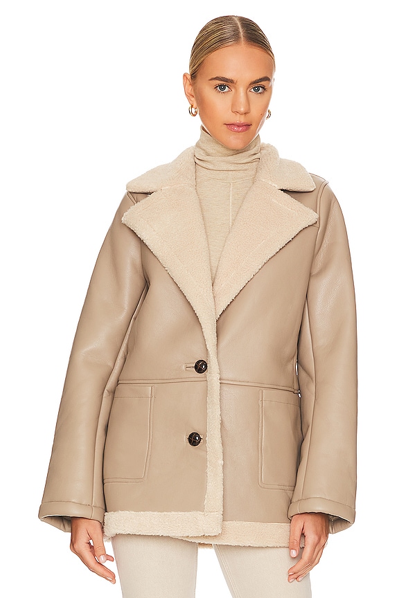 view 2 of 5 CHAQUETA FRANCINE in Taupe