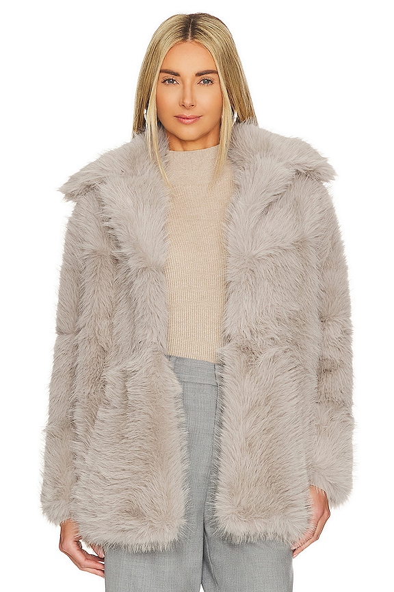 view 1 of 5 Hadley Coat in Silver