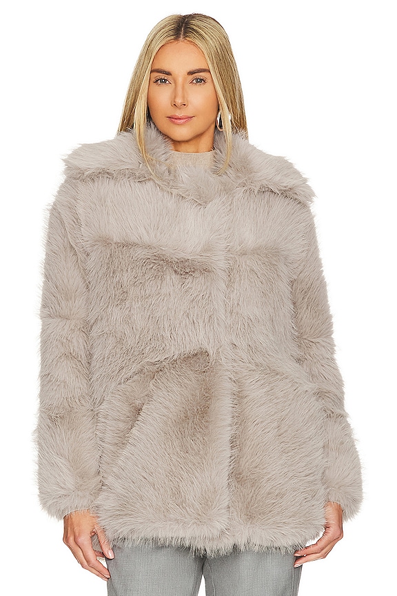 view 2 of 5 Hadley Coat in Silver