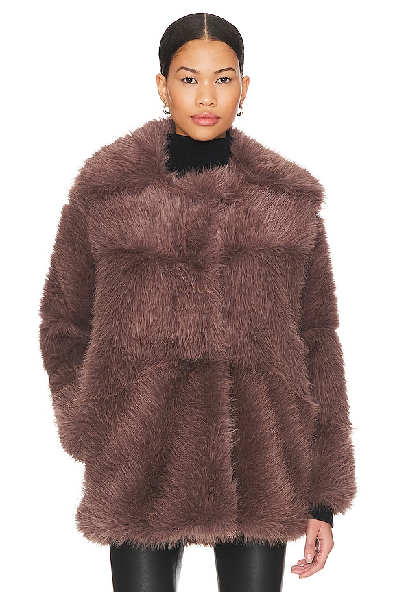 view 2 of 5 HADLEY 코트 in Mocha Mauve