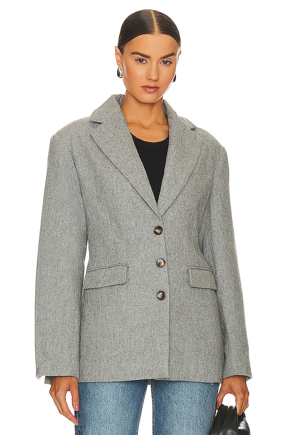 view 2 of 5 Galilea Blazer in Gray