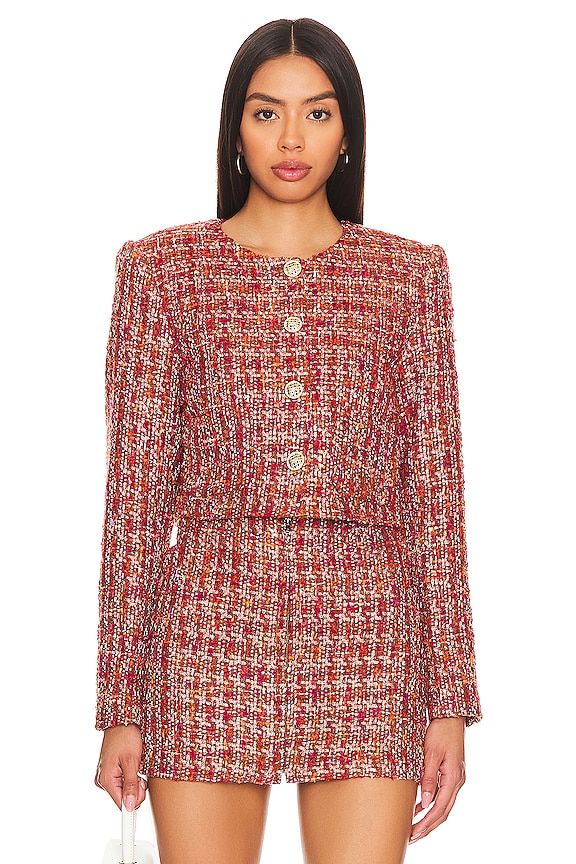 view 2 of 6 MILENA ステートメントジャケット in Orange Brown