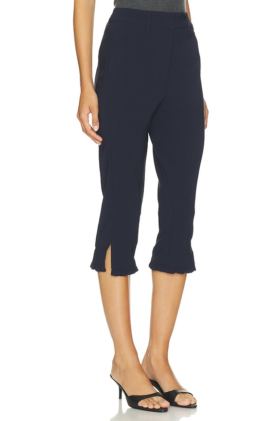 view 2 of 6 Linda Capri Pants in Navy