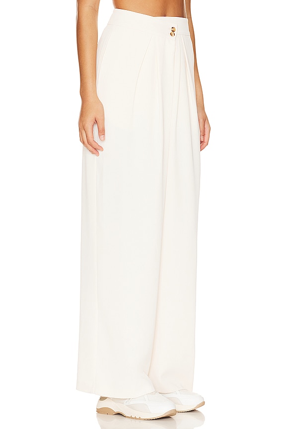 view 2 of 4 PANTALONES BOYFRIEND in Off White