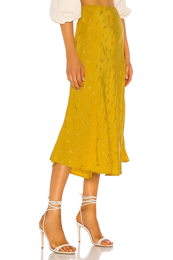 view 2 of 5 Nava Skirt in Burnt Lemon