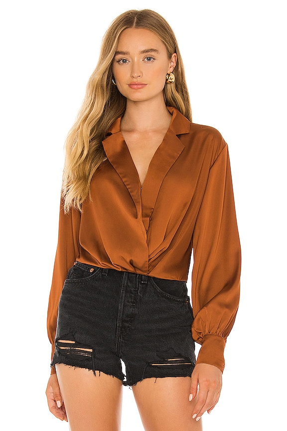 view 2 of 5 Marietta Top in Ginger