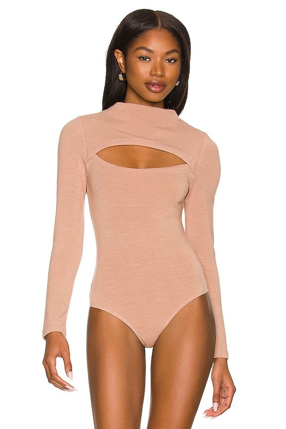view 2 of 5 See Me Bodysuit in Nude