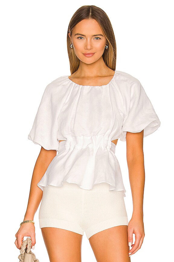 view 2 of 4 Vendetti Top in White