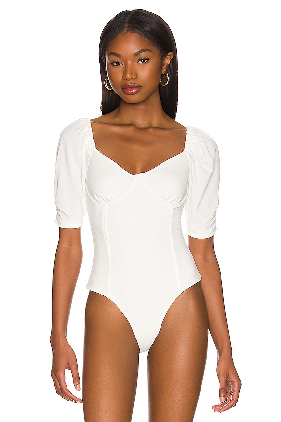 view 2 of 5 ボディスーツ in White