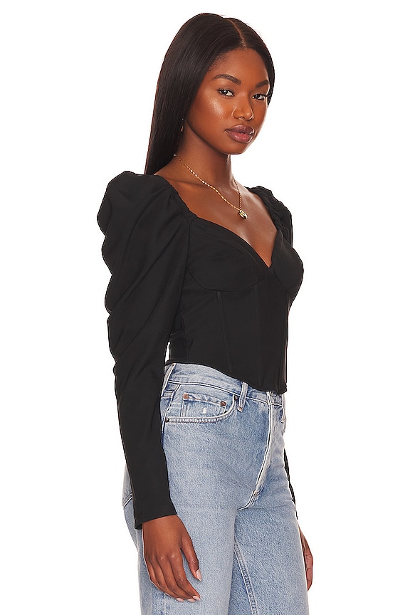 view 2 of 4 BETTY トップ in Black