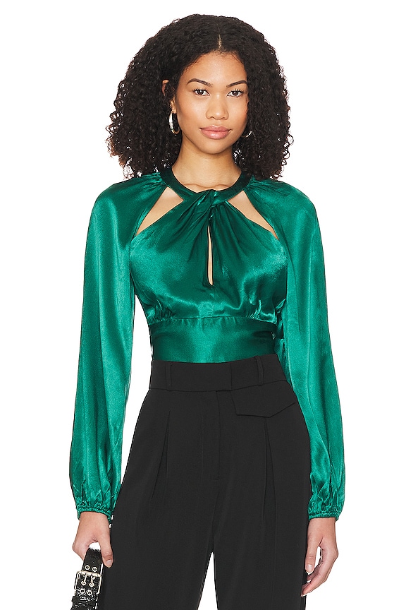 view 1 of 4 Idara Top in Green