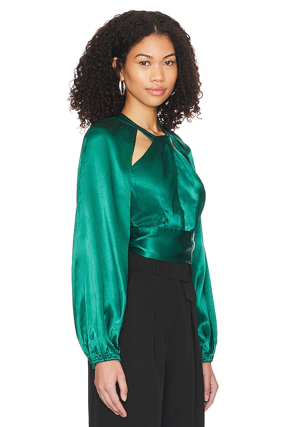 view 2 of 4 Idara Top in Green