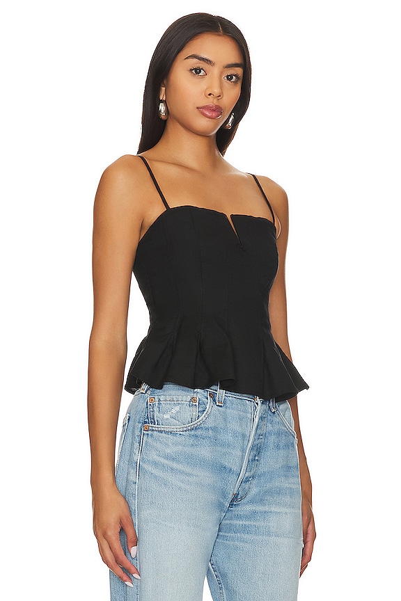 view 2 of 4 Rhoda Top in Black