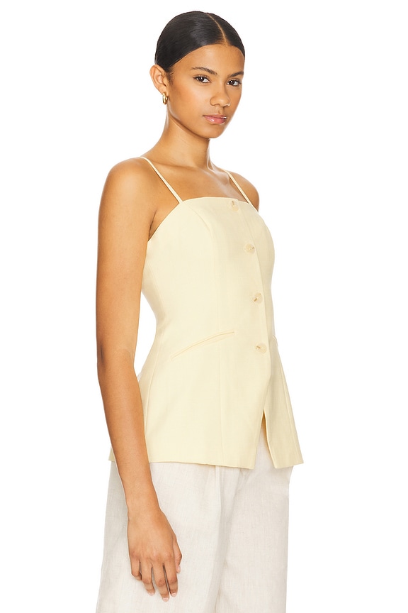 view 2 of 4 Nori Top in Yellow