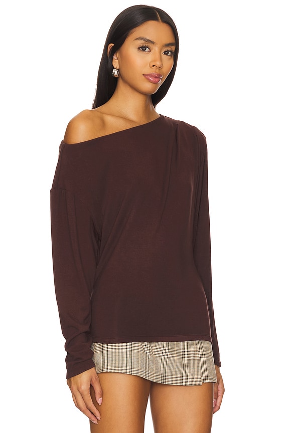 view 2 of 4 NARY  탑 in Brown