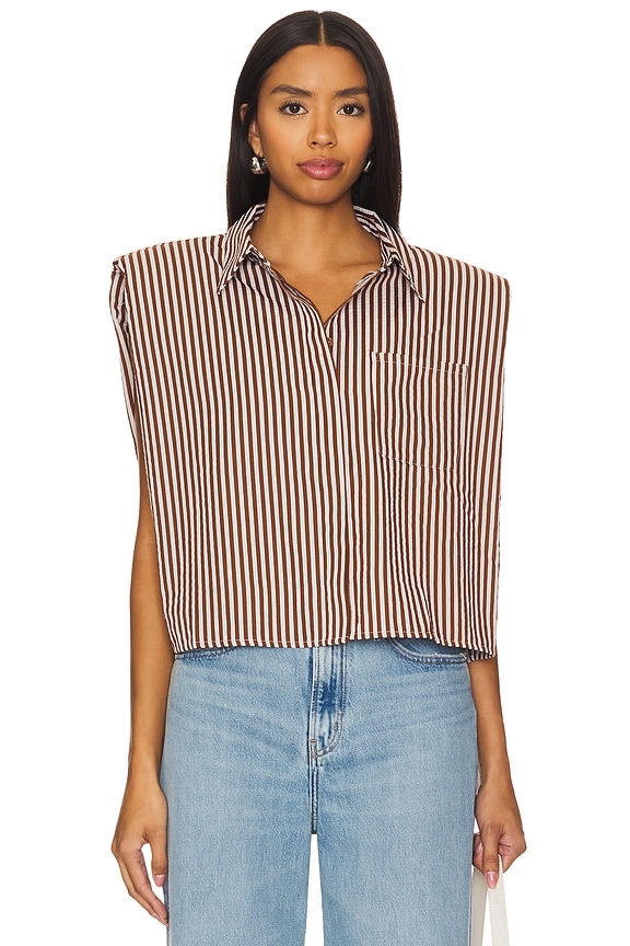 view 2 of 6 Elswyth Top in Brown