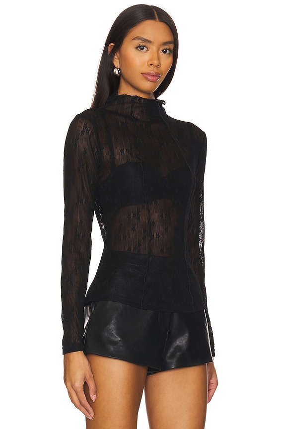 view 2 of 5 COLLEEN  탑 in Black