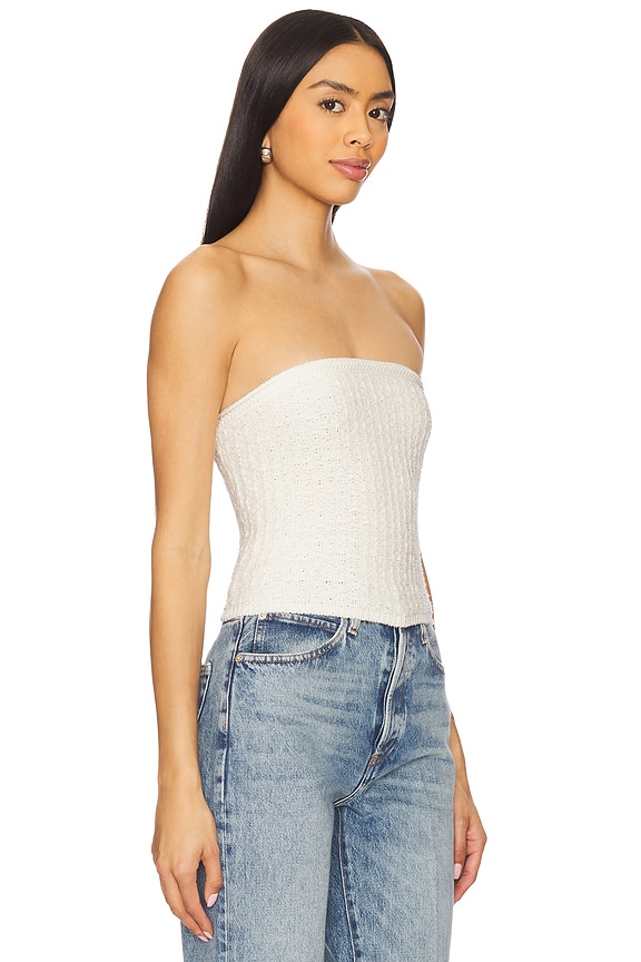 view 2 of 4 Kai Sweater Tube Top in Cream