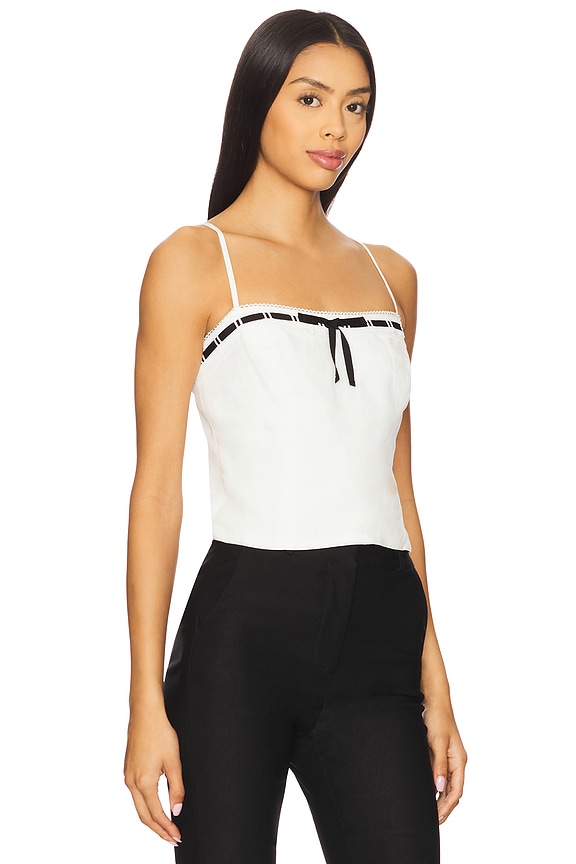 view 2 of 4 Paiton Top in White