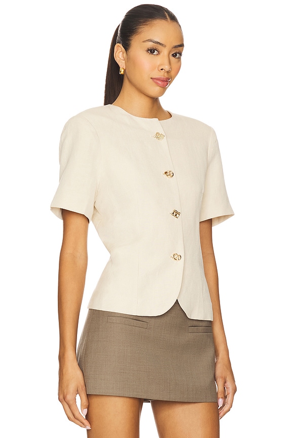 view 2 of 5 Saige Blouse in Natural