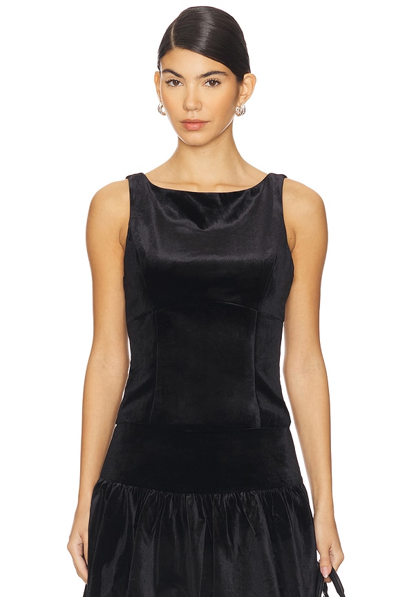 view 2 of 5 Jinnie Top in Black