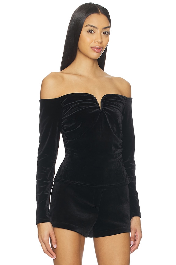 view 2 of 4 Salem Top in Black