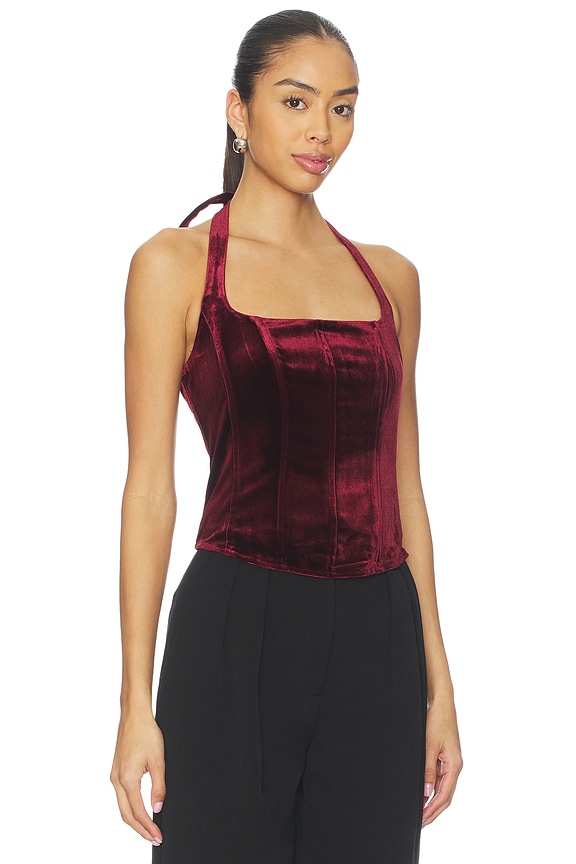 view 2 of 4 Jacy Top in Wine