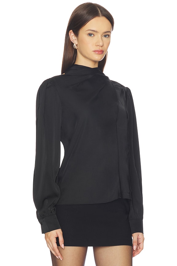 view 2 of 4 Ivonne Top in Black
