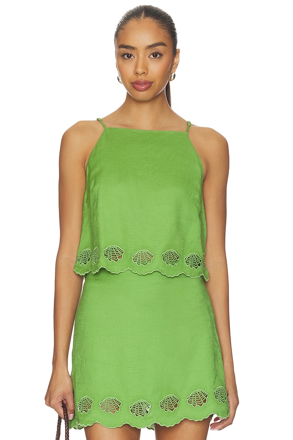view 1 of 4 Taniya Top in Green