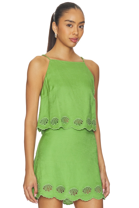 view 2 of 4 Taniya Top in Green