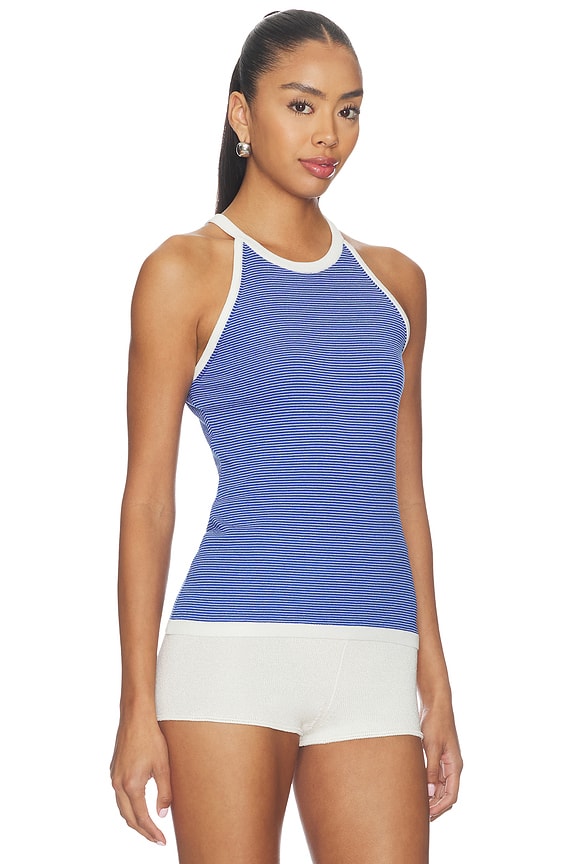 view 2 of 5 Betia Sweater Top in Blue Stripe