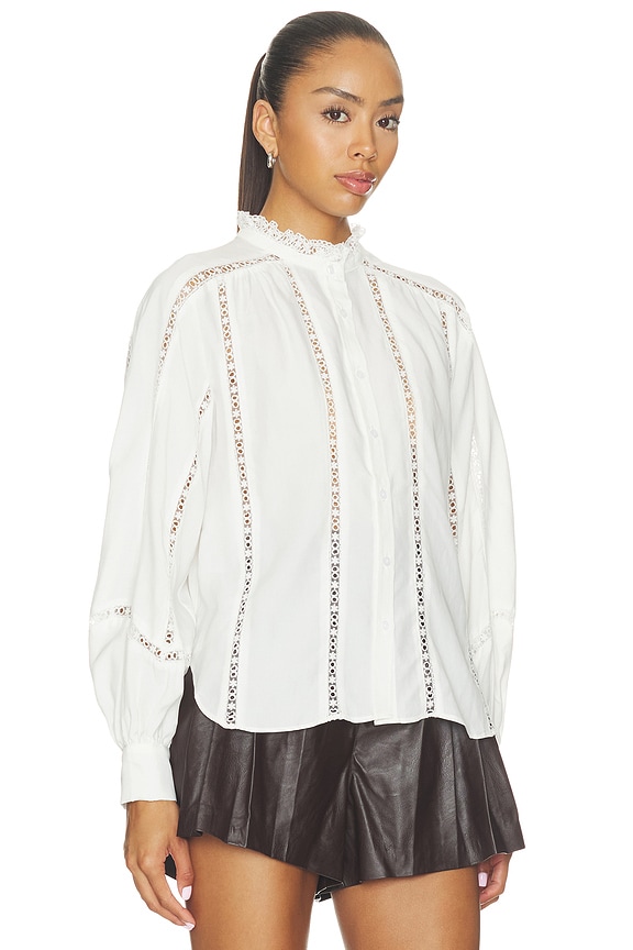 view 2 of 5 Edith Top in Off White