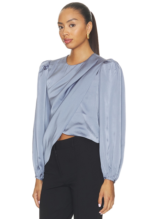 view 2 of 4 BEATRICE  トップ in Slate Blue