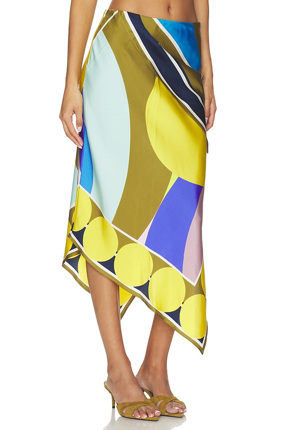 view 2 of 6 Pilar Skirt in Army Multi