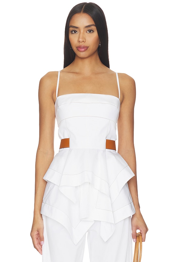 view 1 of 4 Alyson Top in White