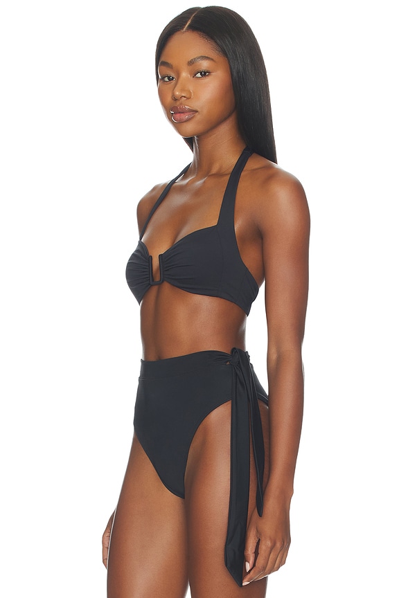 view 2 of 4 CORFU 비키니 탑 in Black