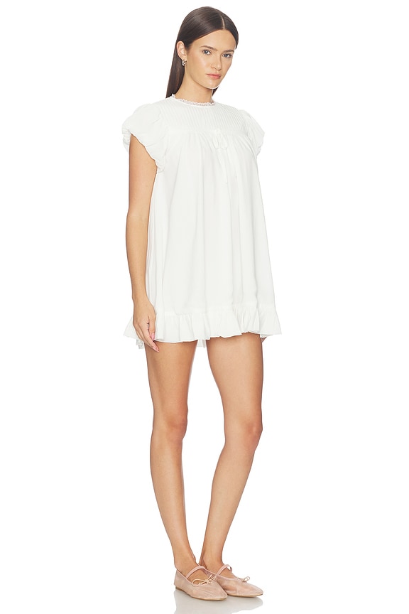 view 2 of 4 VESTIDO SABRINA MINI  in White