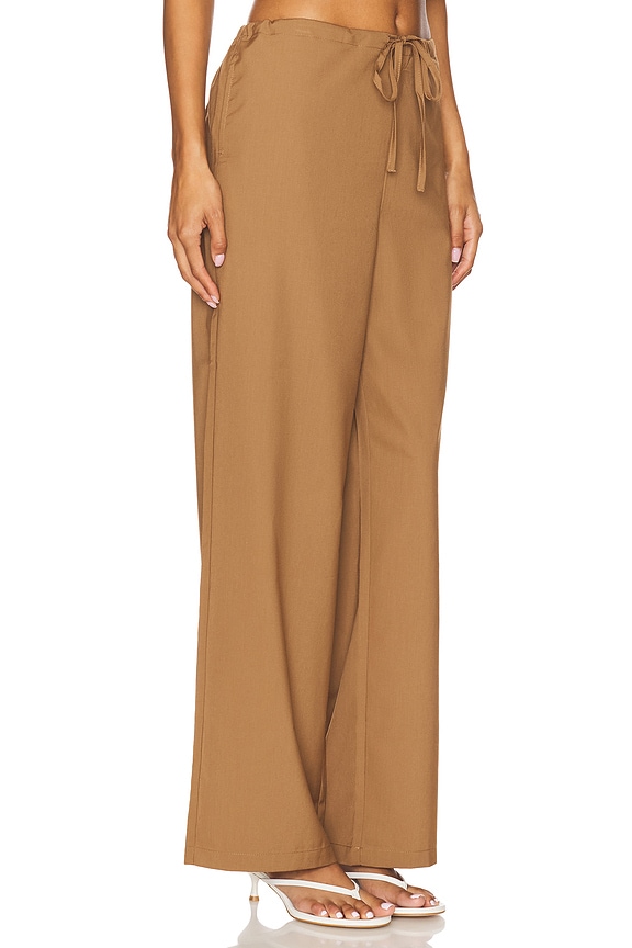 view 2 of 6 Costera Pant in Milk Chocolate