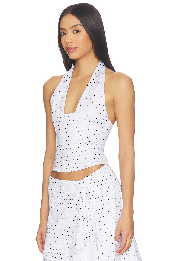 view 2 of 5 Bobbi Top in Polka