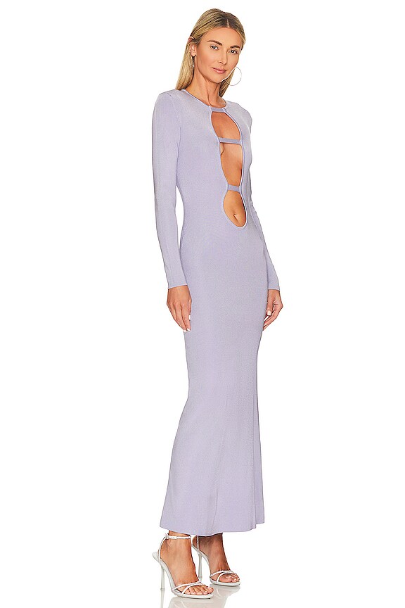 view 2 of 3 VESTIDO EVA in Lilac