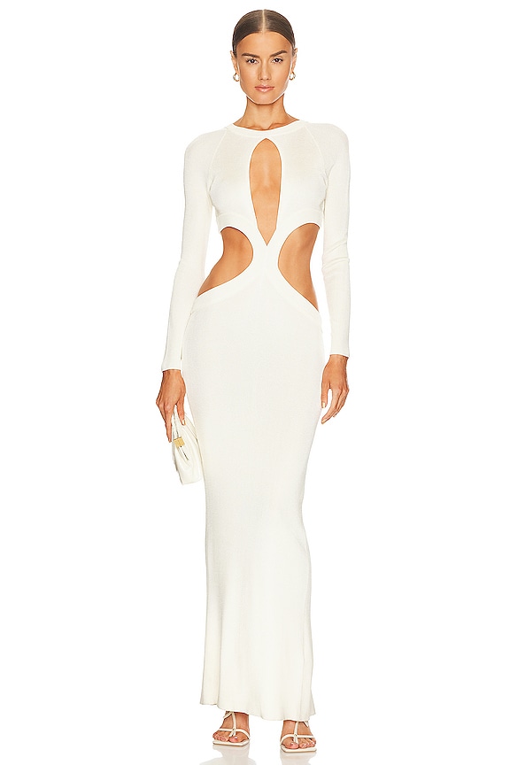 view 1 of 3 BELLA マキシドレス in Cream